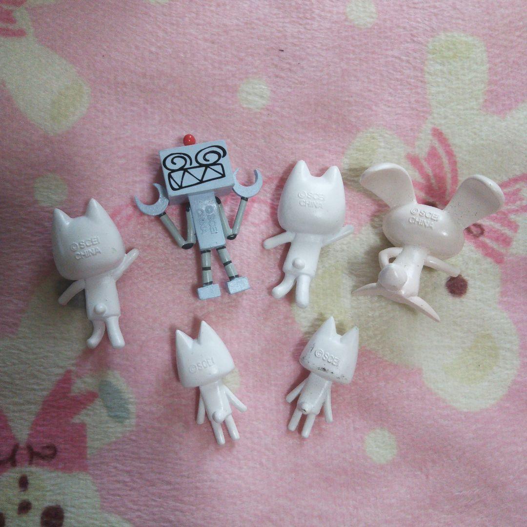 ①どこでもいっしょミニフィギュアセットレアトログッズプレステゲーム雑貨小物初期