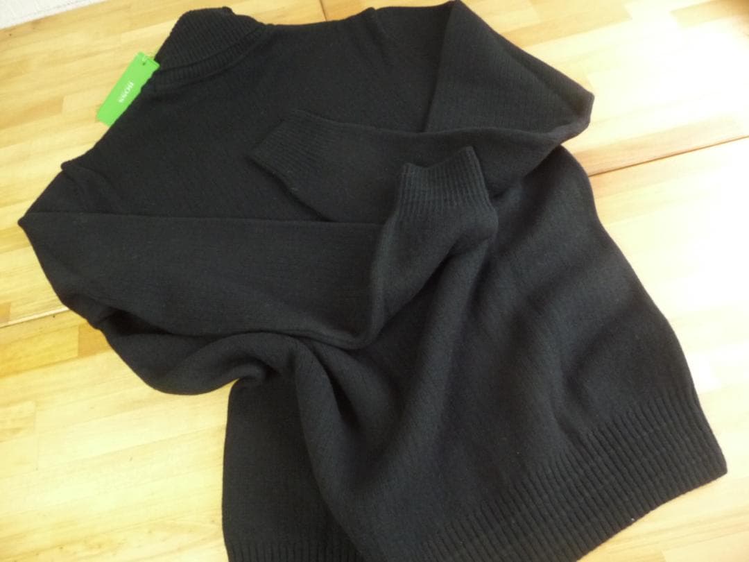 HUGO BOSS ウールセーター 黒S 新品未使用