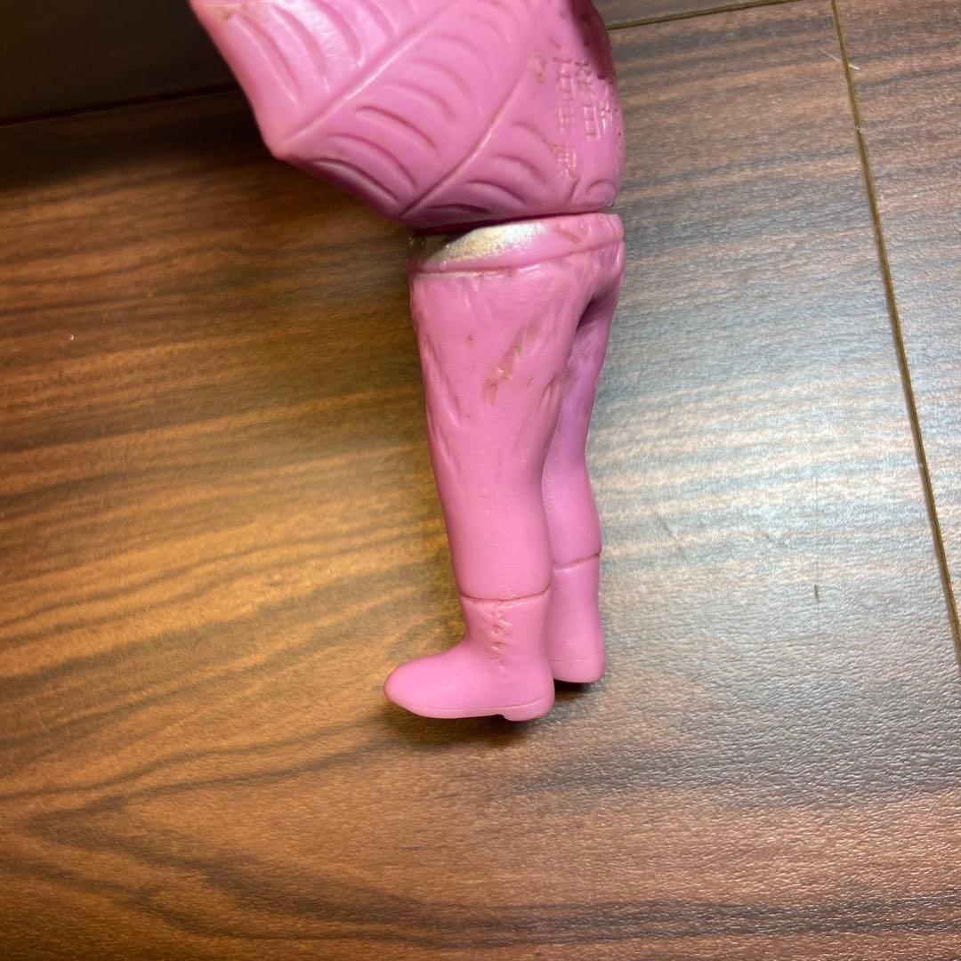 旧バンダイ 蜘蛛男 ソフビ 4314