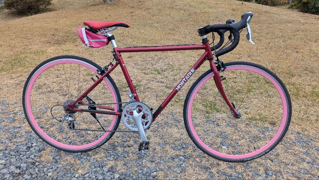 MONTAGUE 折りたたみ自転車 ロード組 2×9s 700×23c 塗装済み