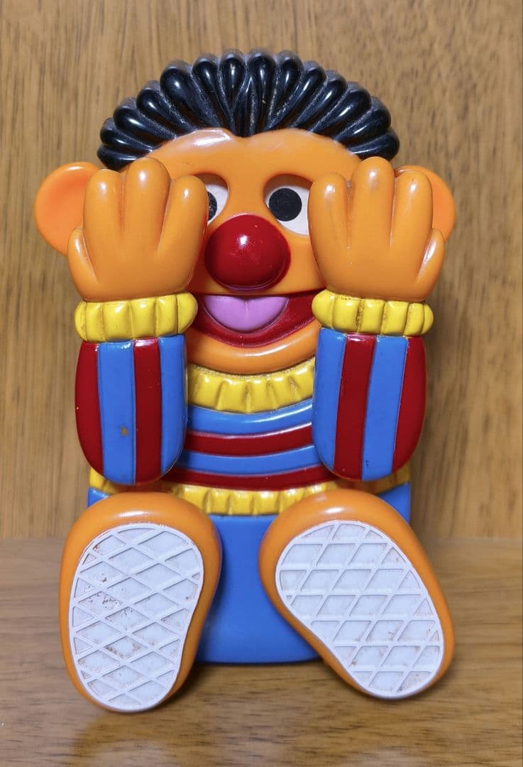 セサミストリート アーニー ヴィンテージ アクションオルゴール