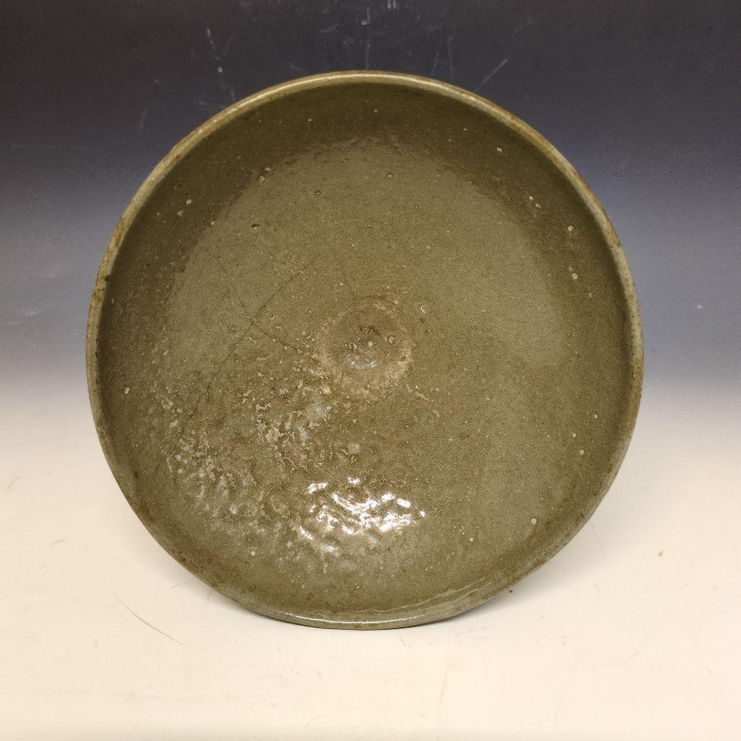 高麗青磁平茶碗 李朝時代