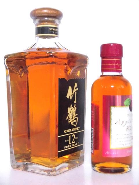【L2】ニッカ 竹鶴物語 箱付 竹鶴12年 ＆ アップルワイン リタ