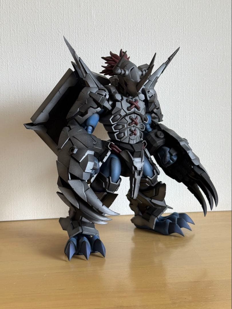 ウォーグレイモン　全塗装　初代メタルグレイモン（ウィルス種）カラー仕様