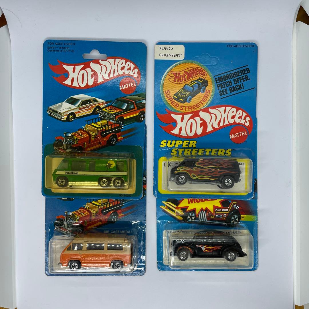 ヴィンテージ　ホットウィール  4台セット