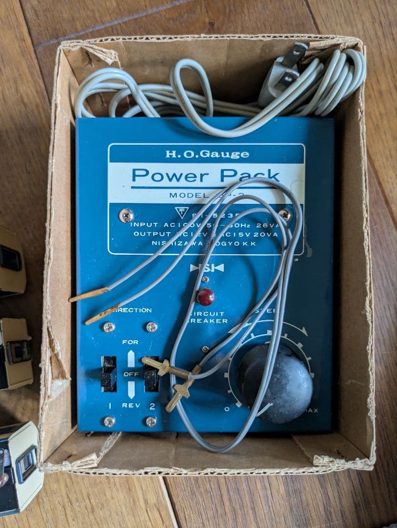 KATSUMI製HOゲージ鉄道模型 3両編成セット