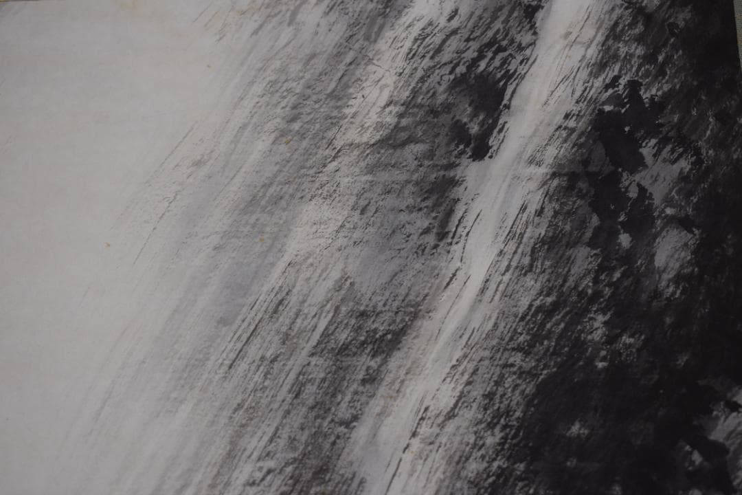 【真作】赤松雲嶺/滝之図/山水図/掛軸☆宝船☆Y-911　JM