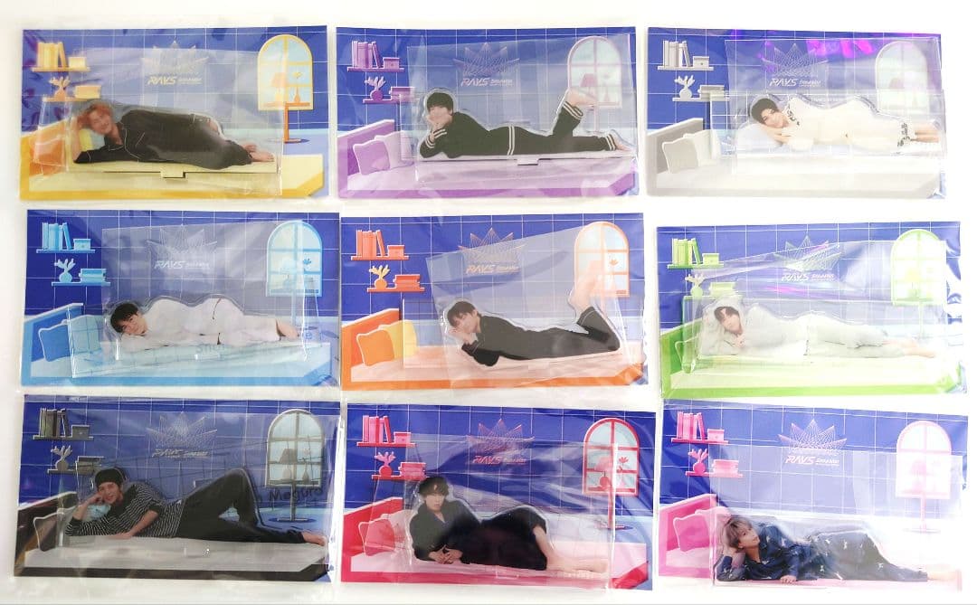 【新品未開封】 Man Rays パジャマアクスタ　9個セット