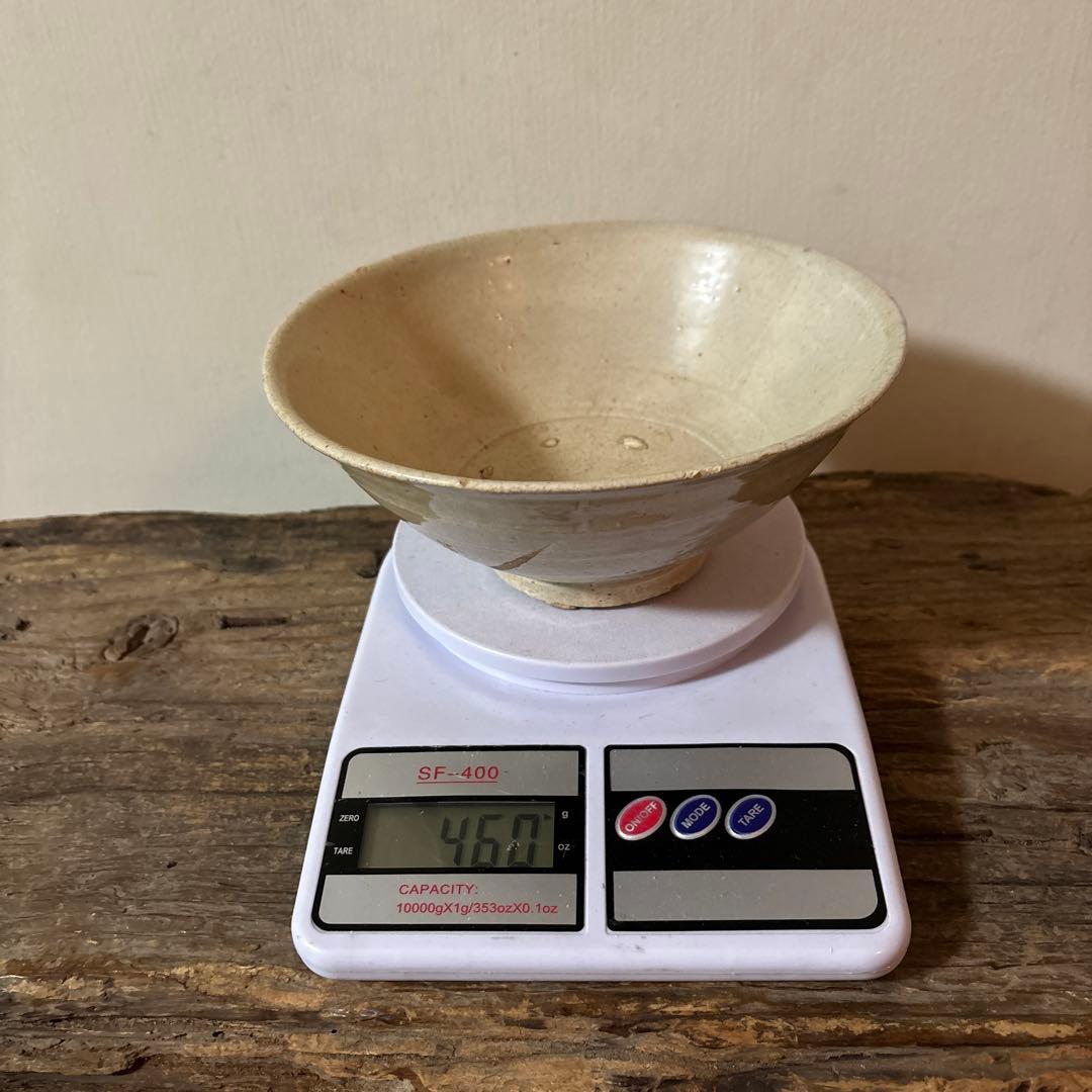 李朝　鉢　大茶碗　堅手　白磁　高麗　朝鮮古陶磁 民芸　古道具　骨董　アンティーク