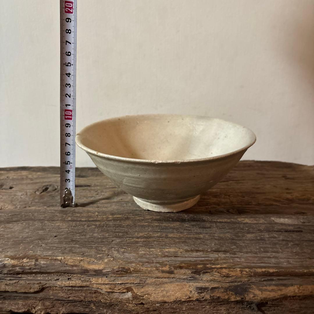 李朝　鉢　大茶碗　堅手　白磁　高麗　朝鮮古陶磁 民芸　古道具　骨董　アンティーク