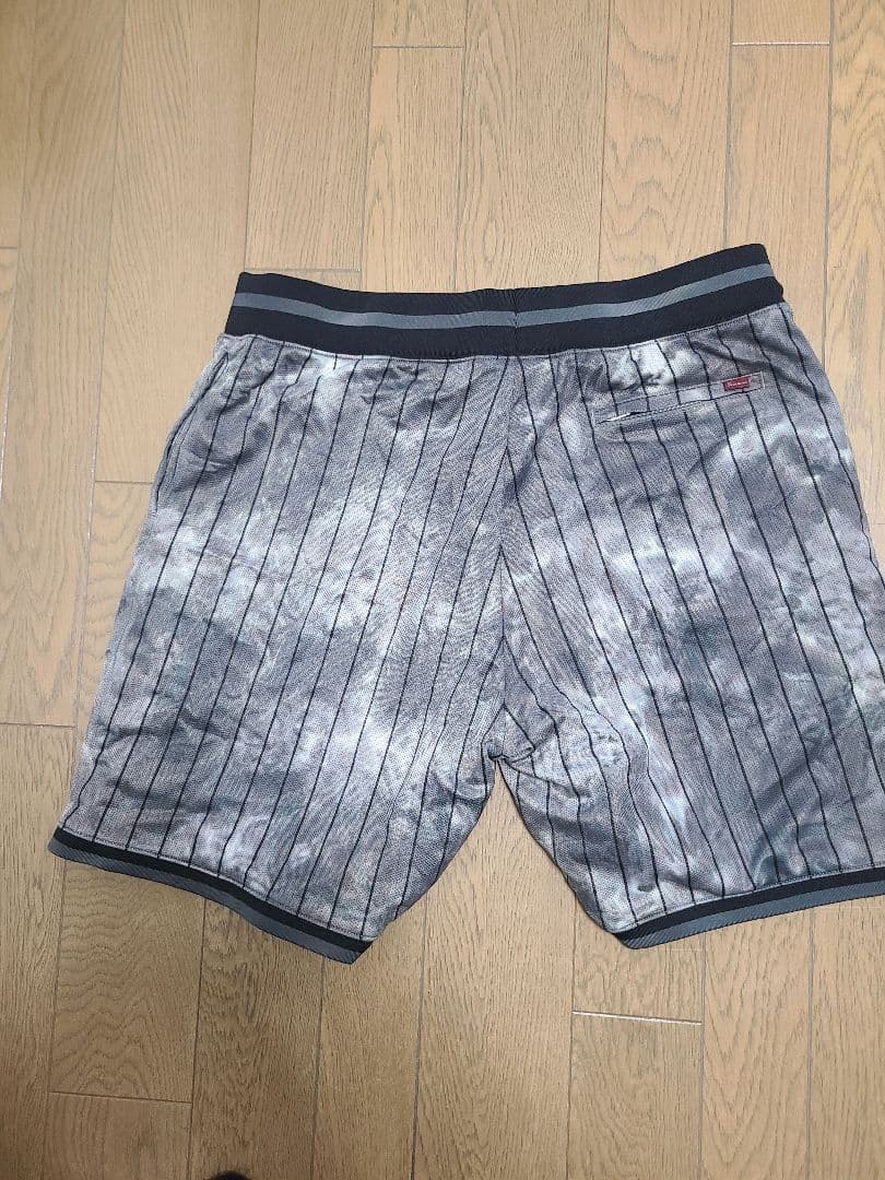 SUPREME ストライプ バスケットボールパンツ 20