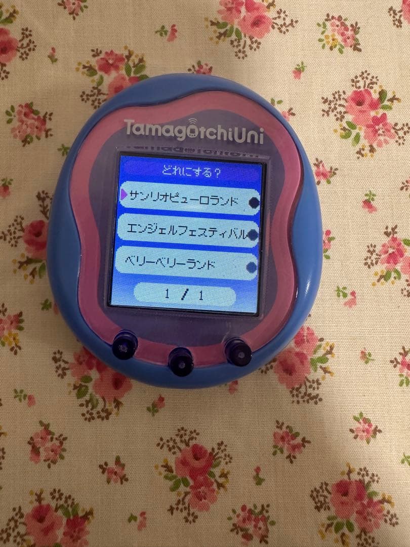 たまごっちユニ　Tamagotchi Uni ブルー