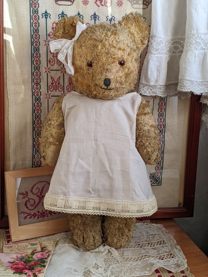 【r】アンティークベア　アンティークテディベア　イギリス