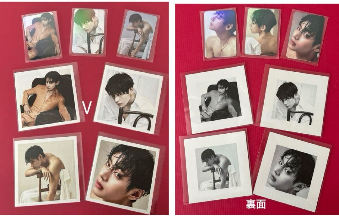 BTS V ステッカー(防水仕様)