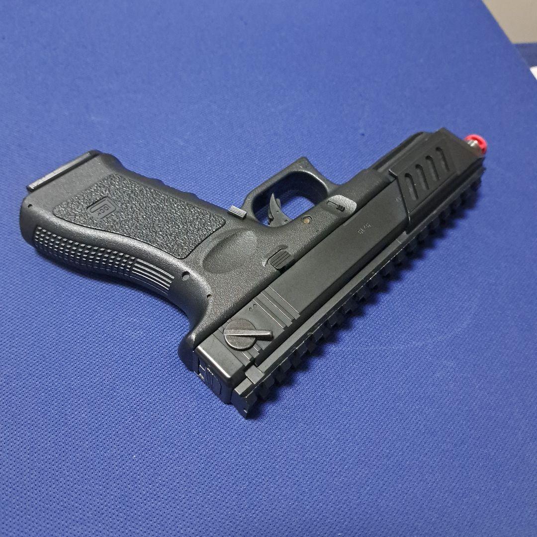 グロッグ18C電動東京マルイマウントレイルサイレンサー付き