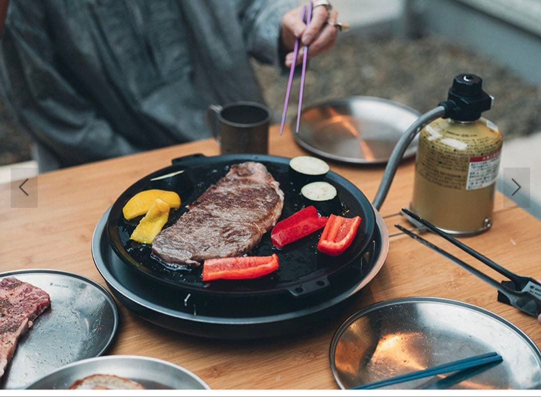  peak スノーピーク 鉄板焼 エンバーナー