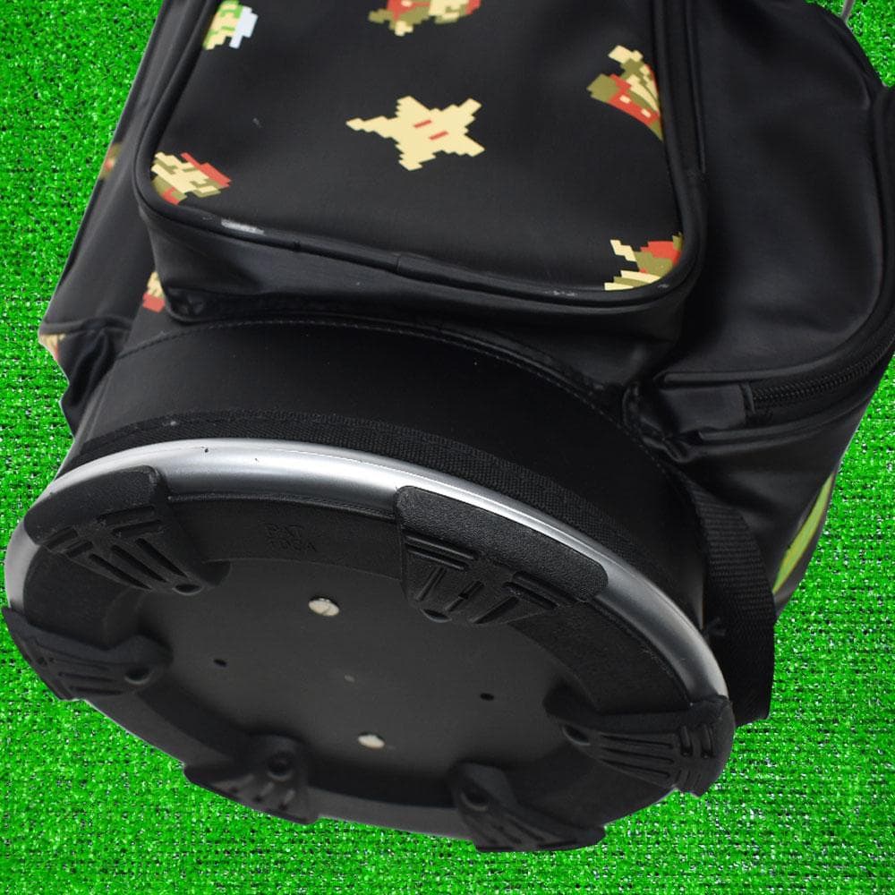 スーパーマリオブラザーズ ゴルフ キャディバッグ 美品！