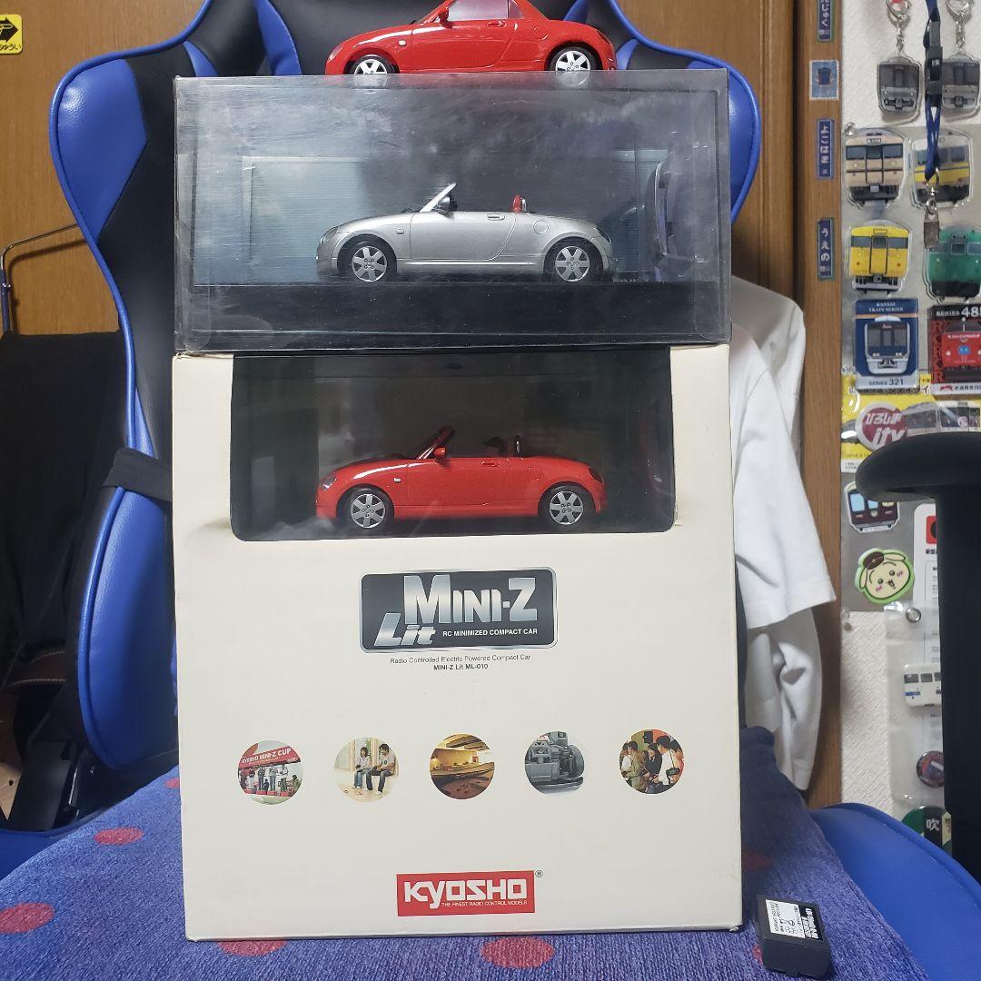 KYOSHO Mini-Z レッドセット+予備ボディー2セット付き