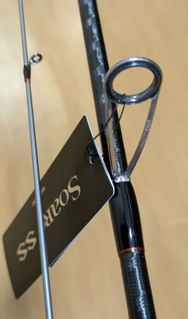 お盆休みセール【未使用】シマノ 22ソアレSS S76L-S ライトゲームロッド