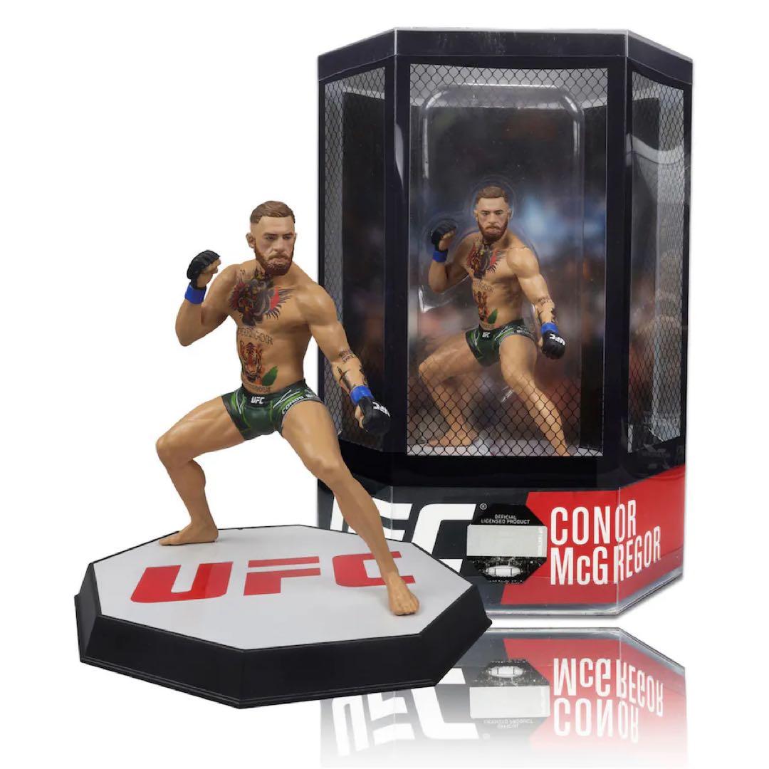 【新品】UFC公式 マクレガー オマリー アデサニヤ フィギュア 3体セット