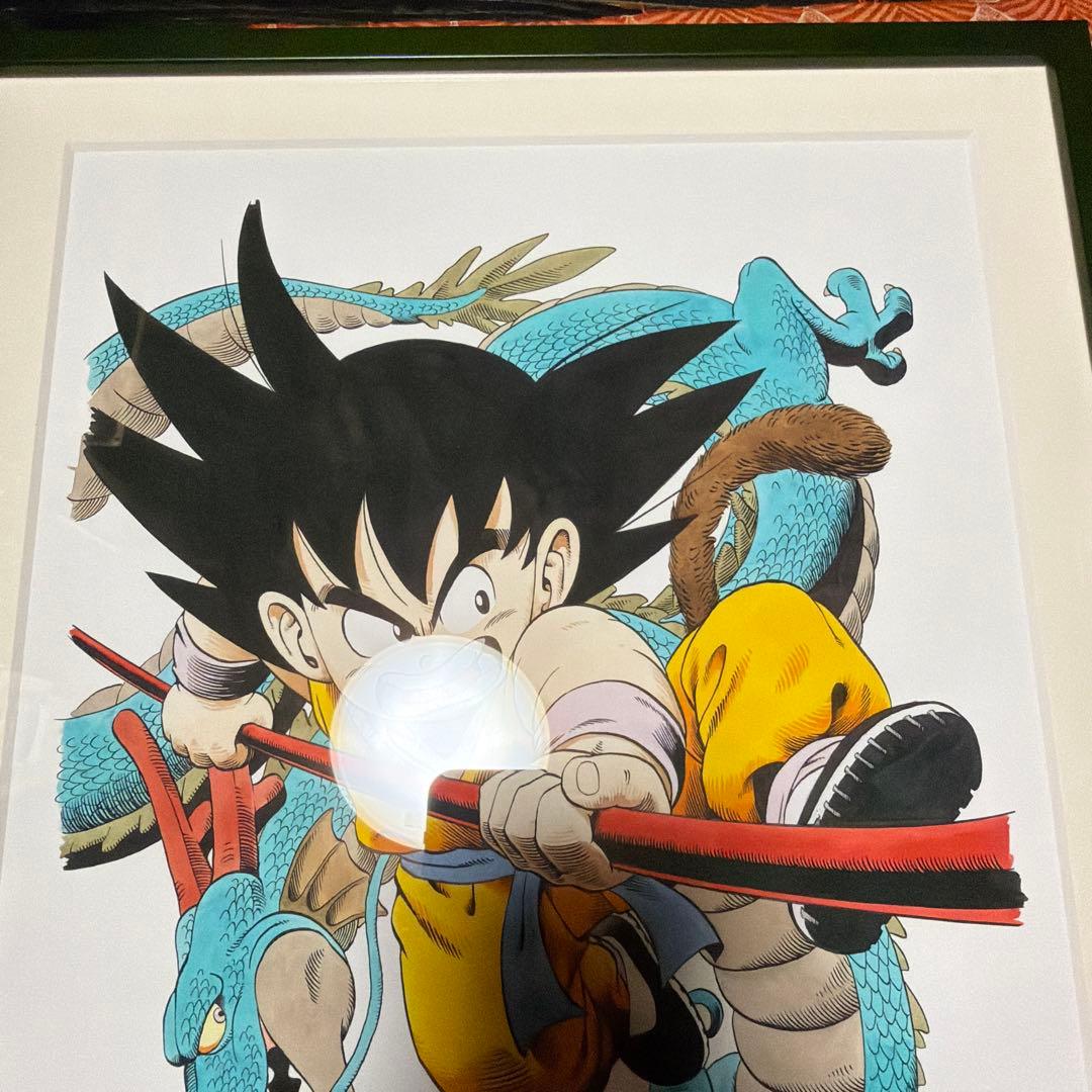 新品未使用　公式箱付　ドラゴンボール　高級　複製原画　2013年　当時品　鳥山明