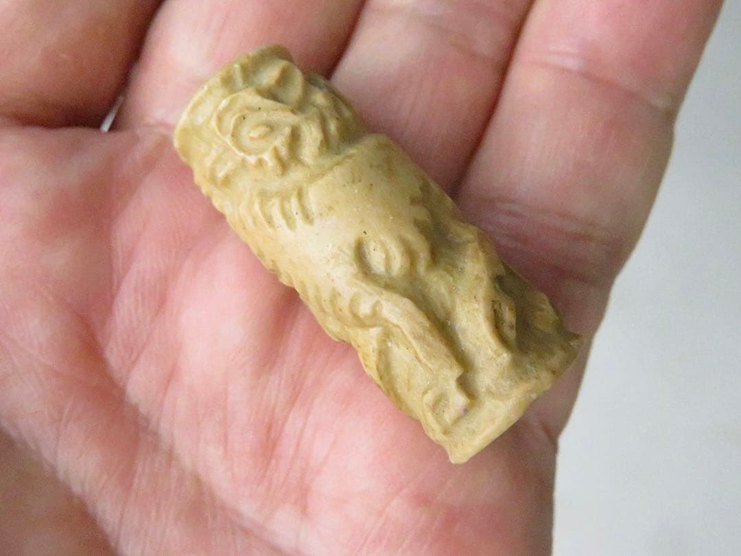 古代インダス石製の円筒形印章