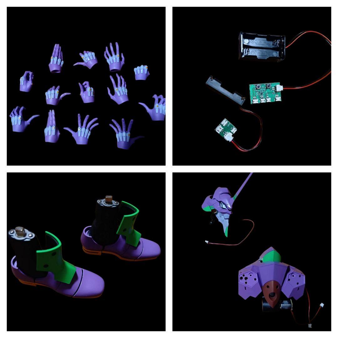 デアゴスティーニ　エヴァンゲリオン初号機をつくる 1～79号 82号 組み立て済