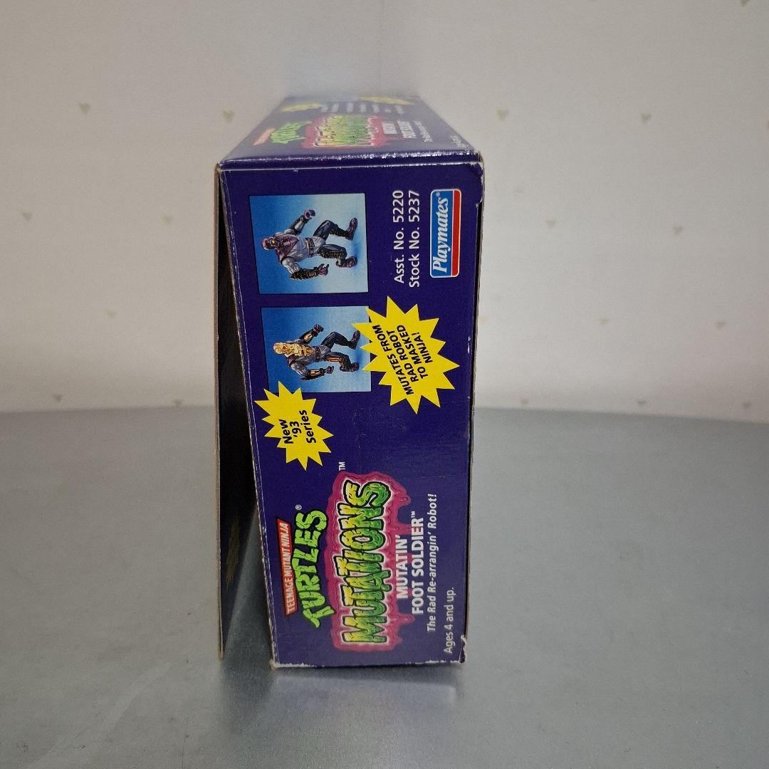 ミュータントタートルズ フットソルジャー タカラ playmates フィギュア