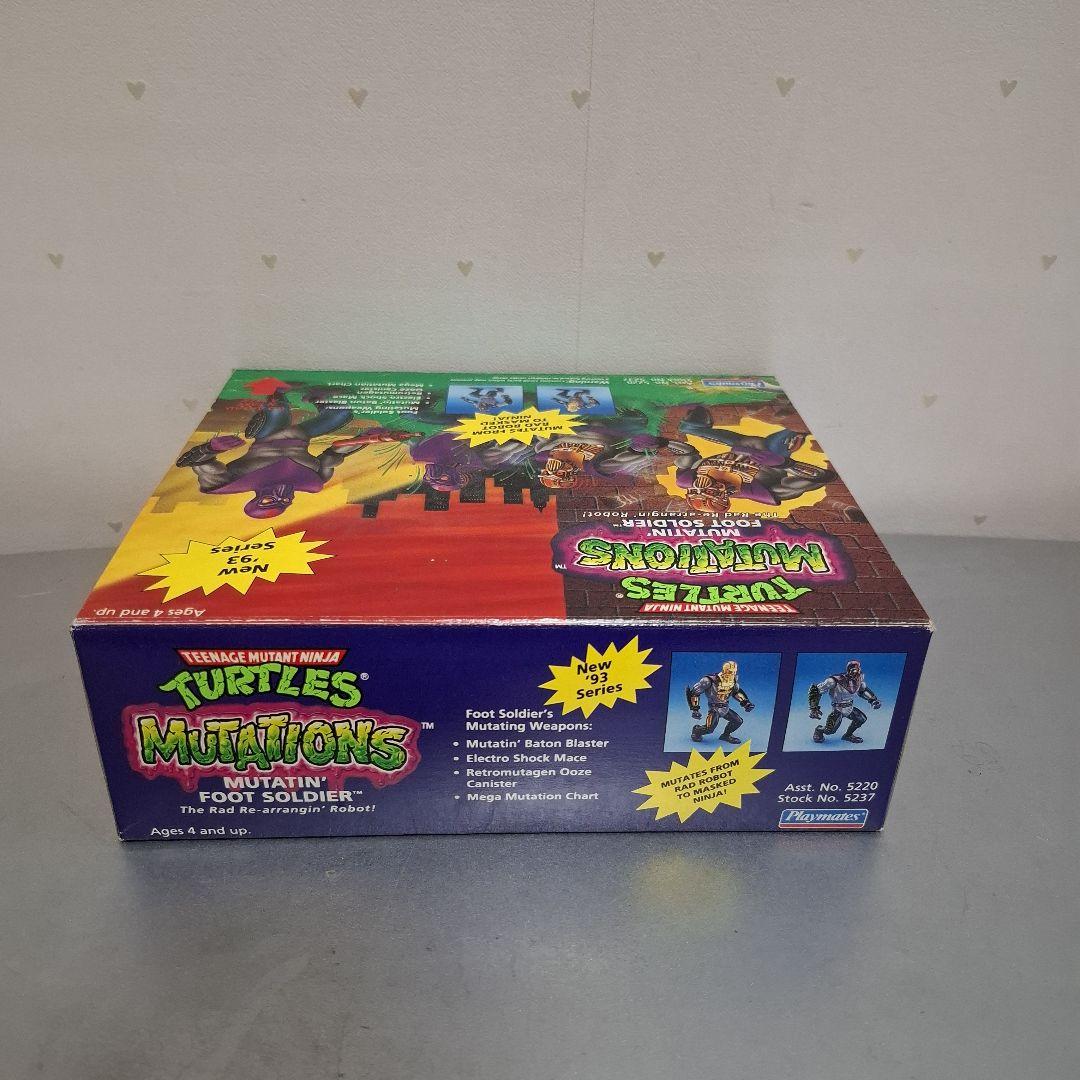 ミュータントタートルズ フットソルジャー タカラ playmates フィギュア