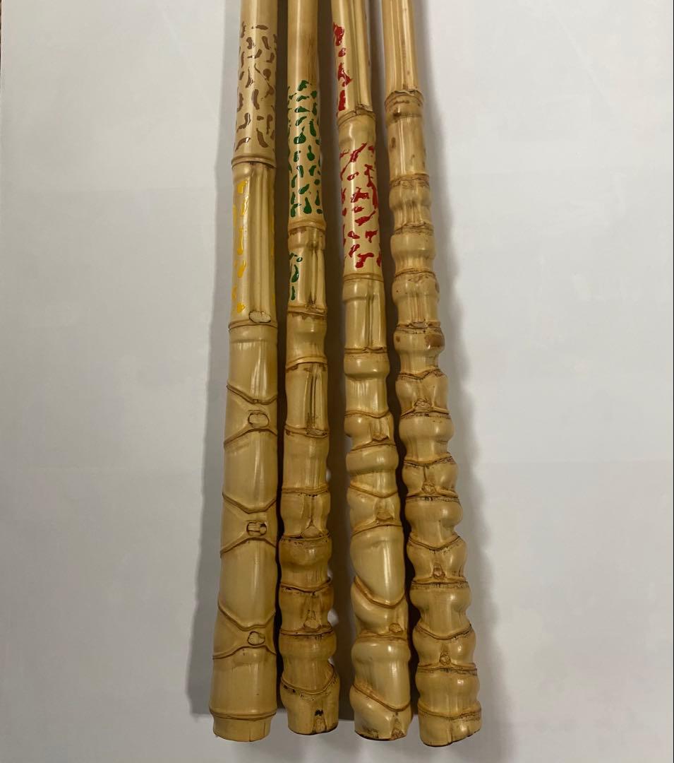 穴釣り竿 伊勢海老竿 ハンドメイド ロッド 布袋竹 テトラ 和竿 漆塗 研ぎ出し