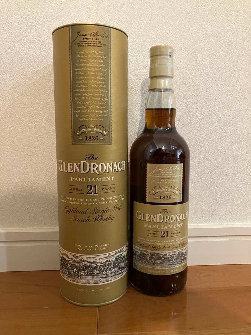 グレンドロナック21年パーラメント