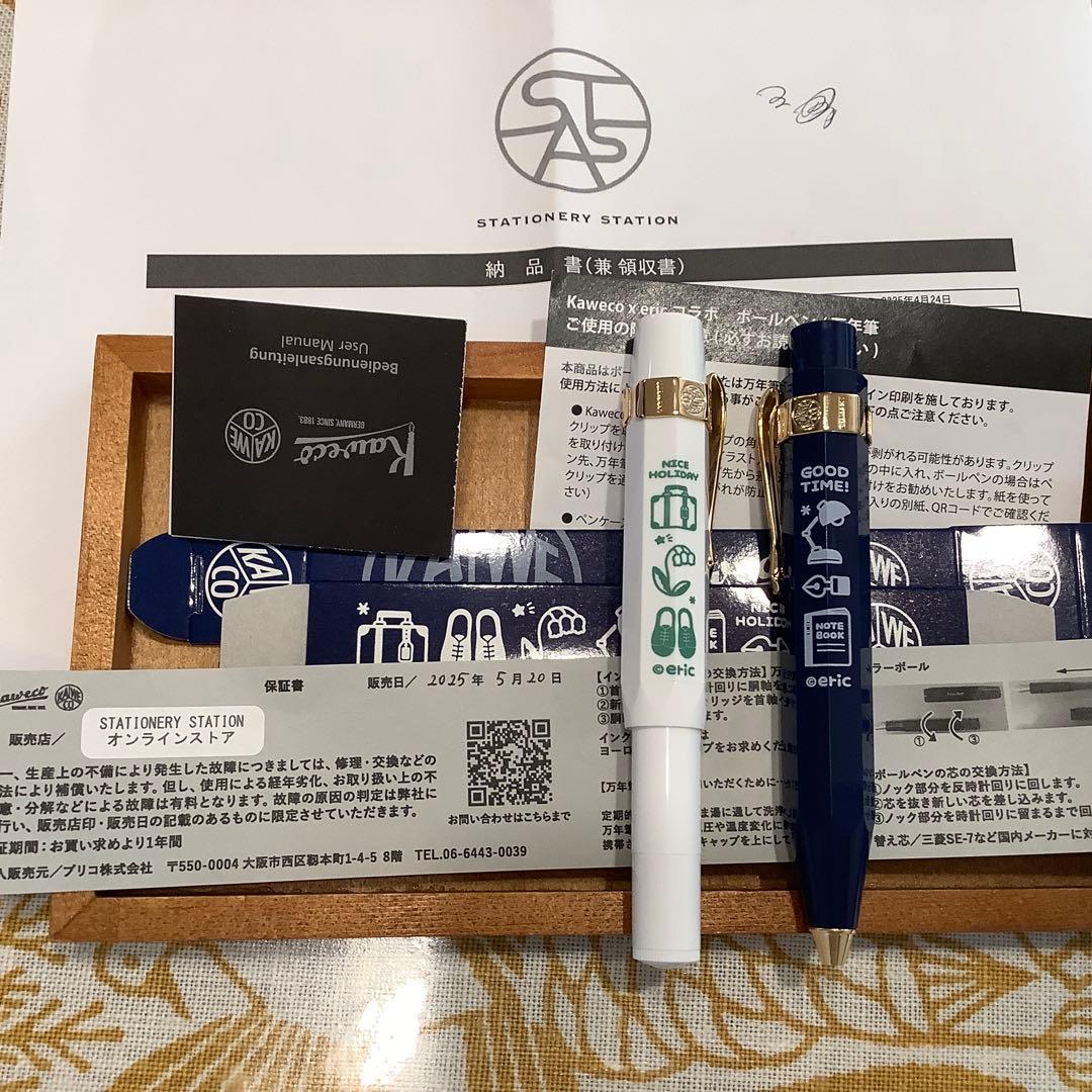 Eric KAWECOコラボ万年筆ボールペン