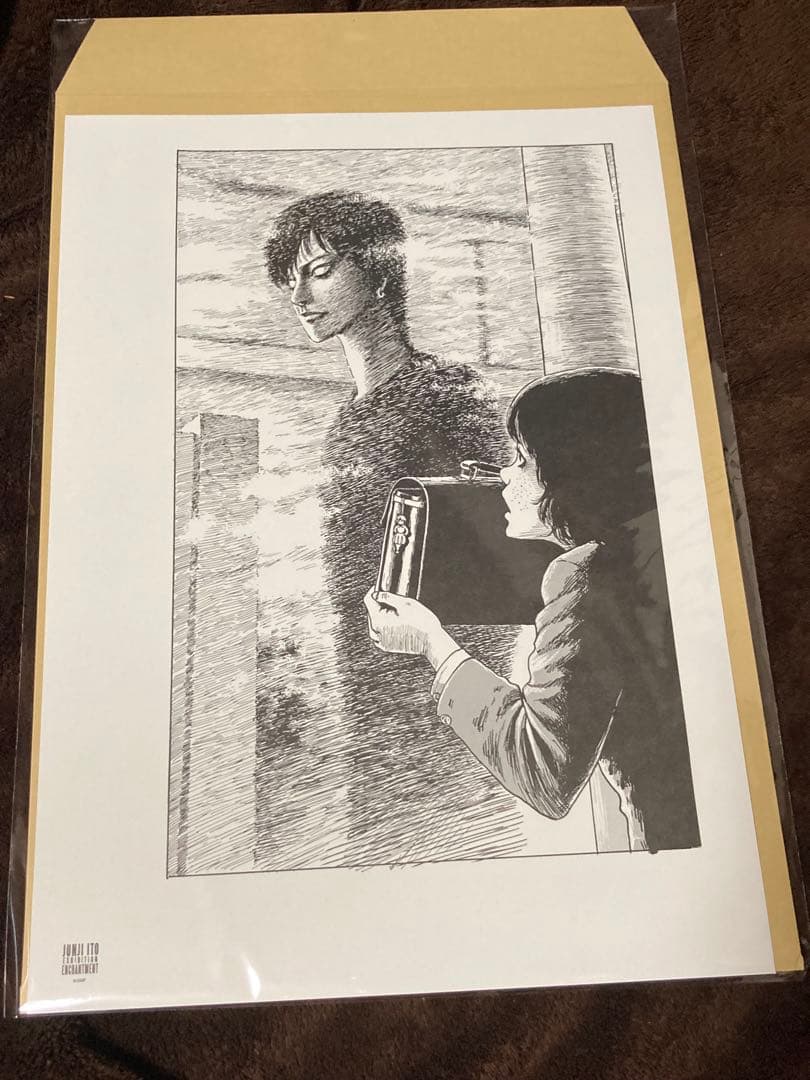 伊藤潤二展 誘惑 展 限定 グッズ 複製原稿シート 全4種セット 富江 原画