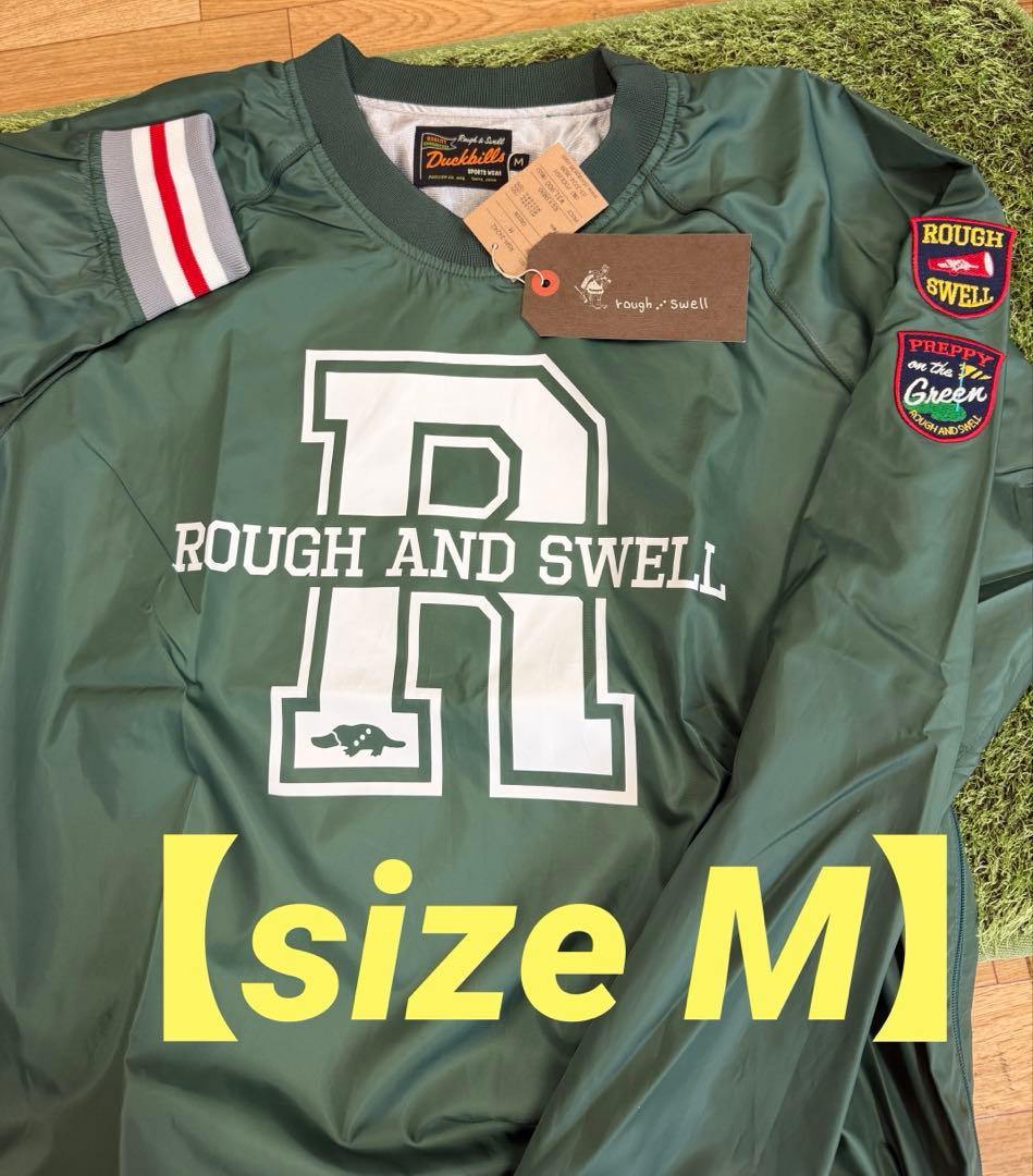 新品正規品【ROUGH&SWELL/M】ナイロンスニードプルオーバーブルゾン