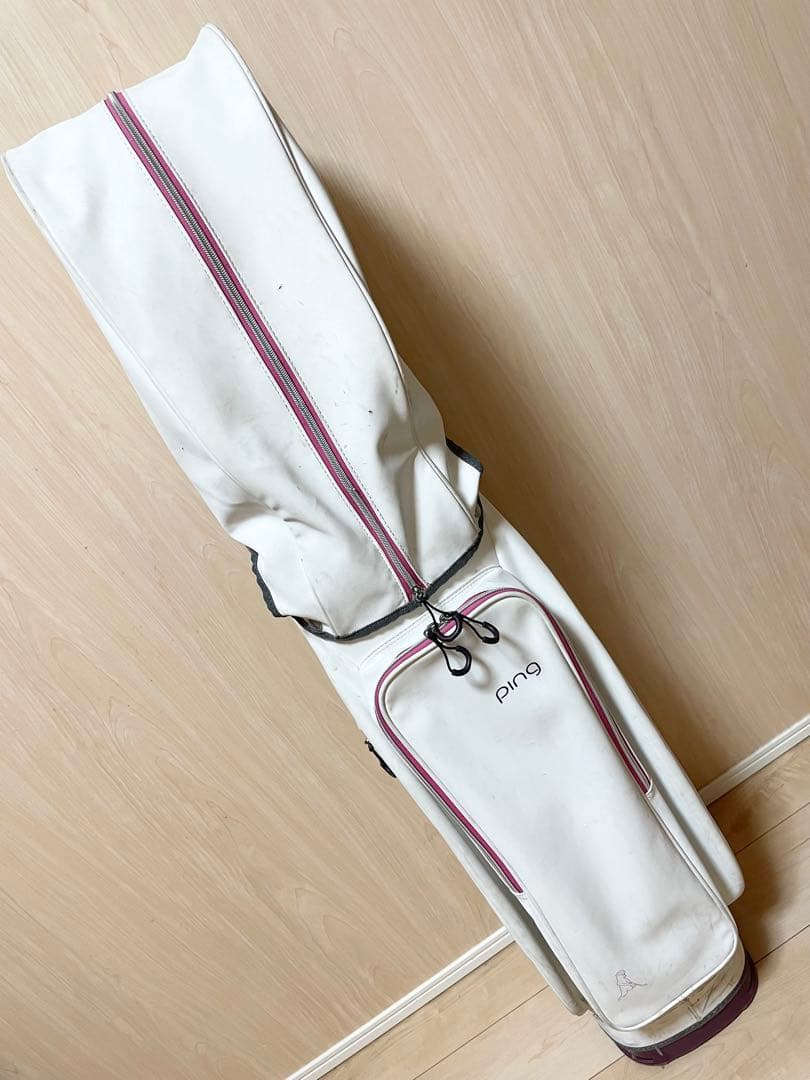 ping G Le キャディバッグ ホワイト/ピンク