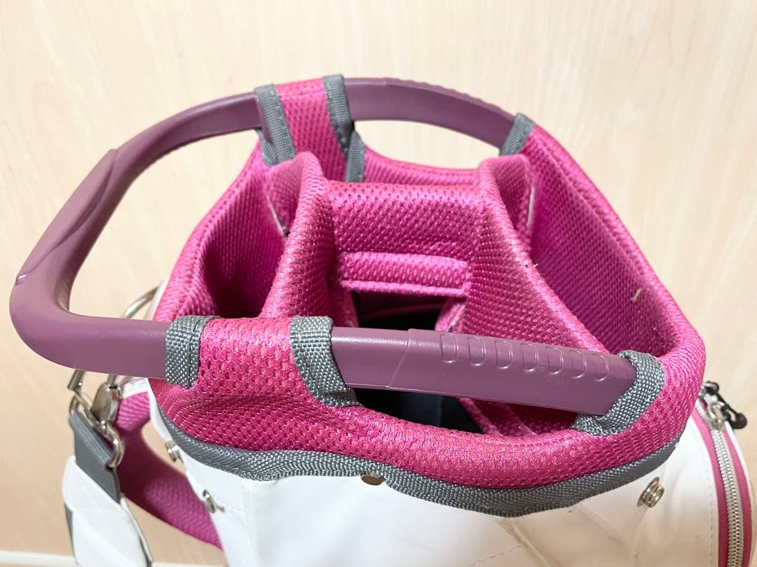 ping G Le キャディバッグ ホワイト/ピンク