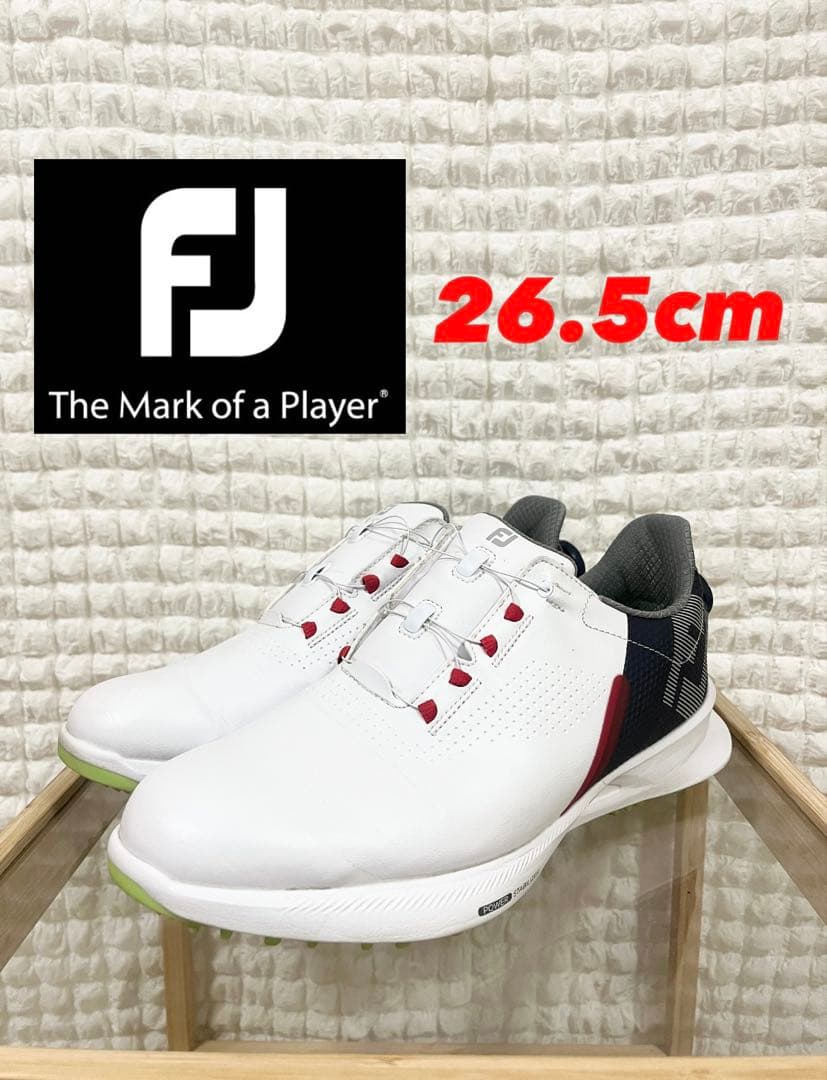 【極美品❗️】FOOT JOY フットジョイ　フューエル BOA ゴルフ　26.5