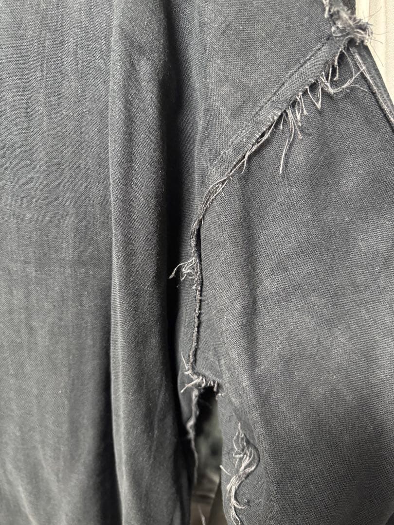 y*r様 黒夢×CYbERdYNE Gauze Shirt「YA-YA-YA」