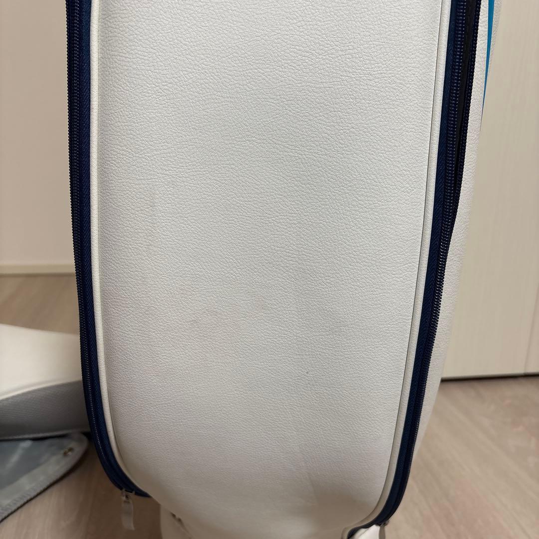 ブリヂストン キャディバッグ ホワイト/ネイビー