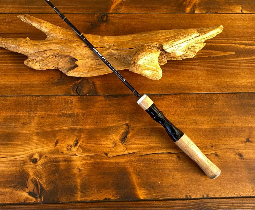 渓流釣りセット　トラウトロッド　パックロッド　604UL 523UL 長さ調節