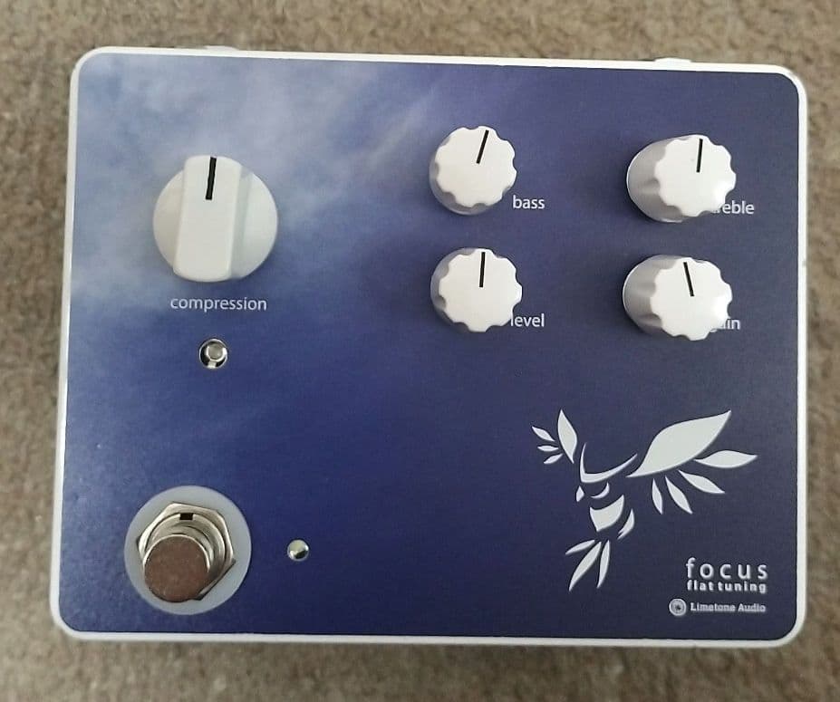 ギター Limestone Audio focus flat tuning