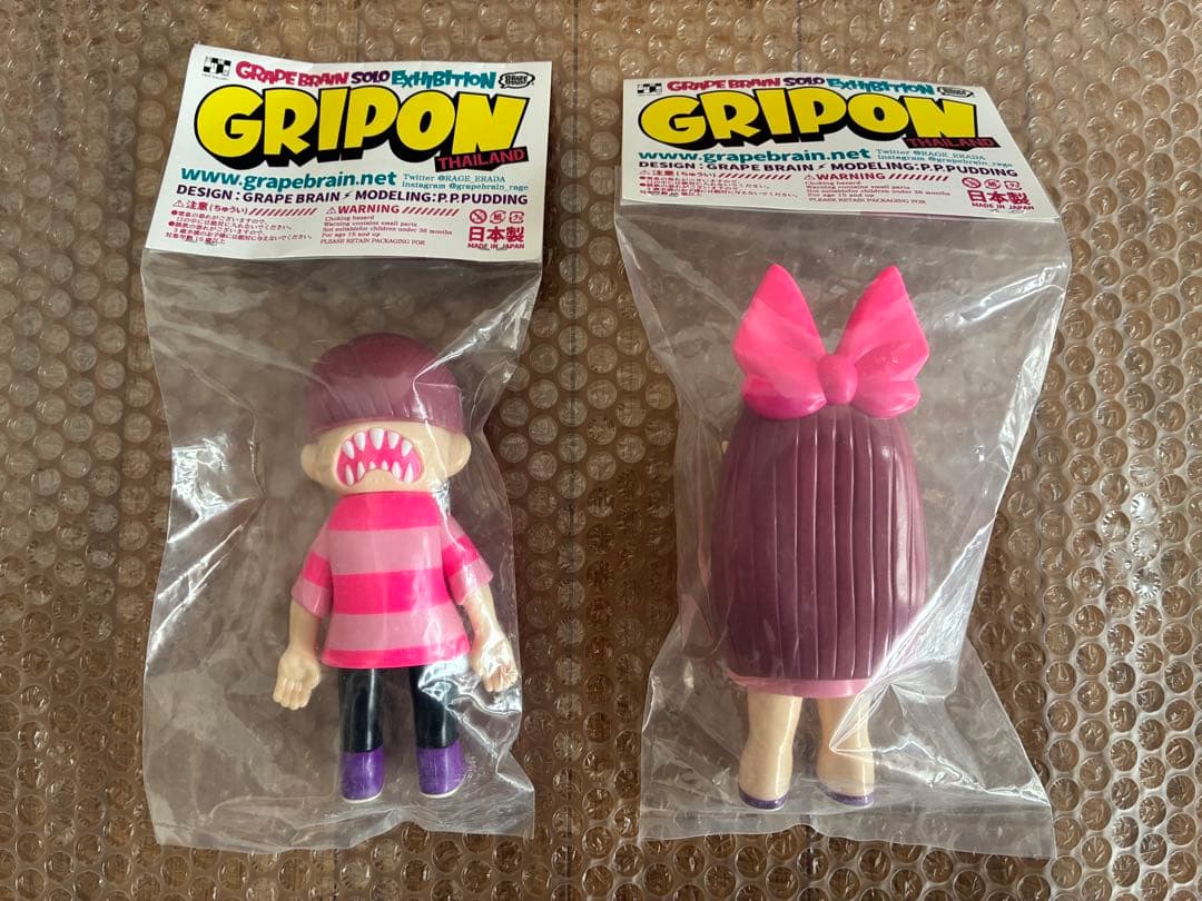 GRAPE BRAIN のりくん にぎるちゃん セット GRIPON