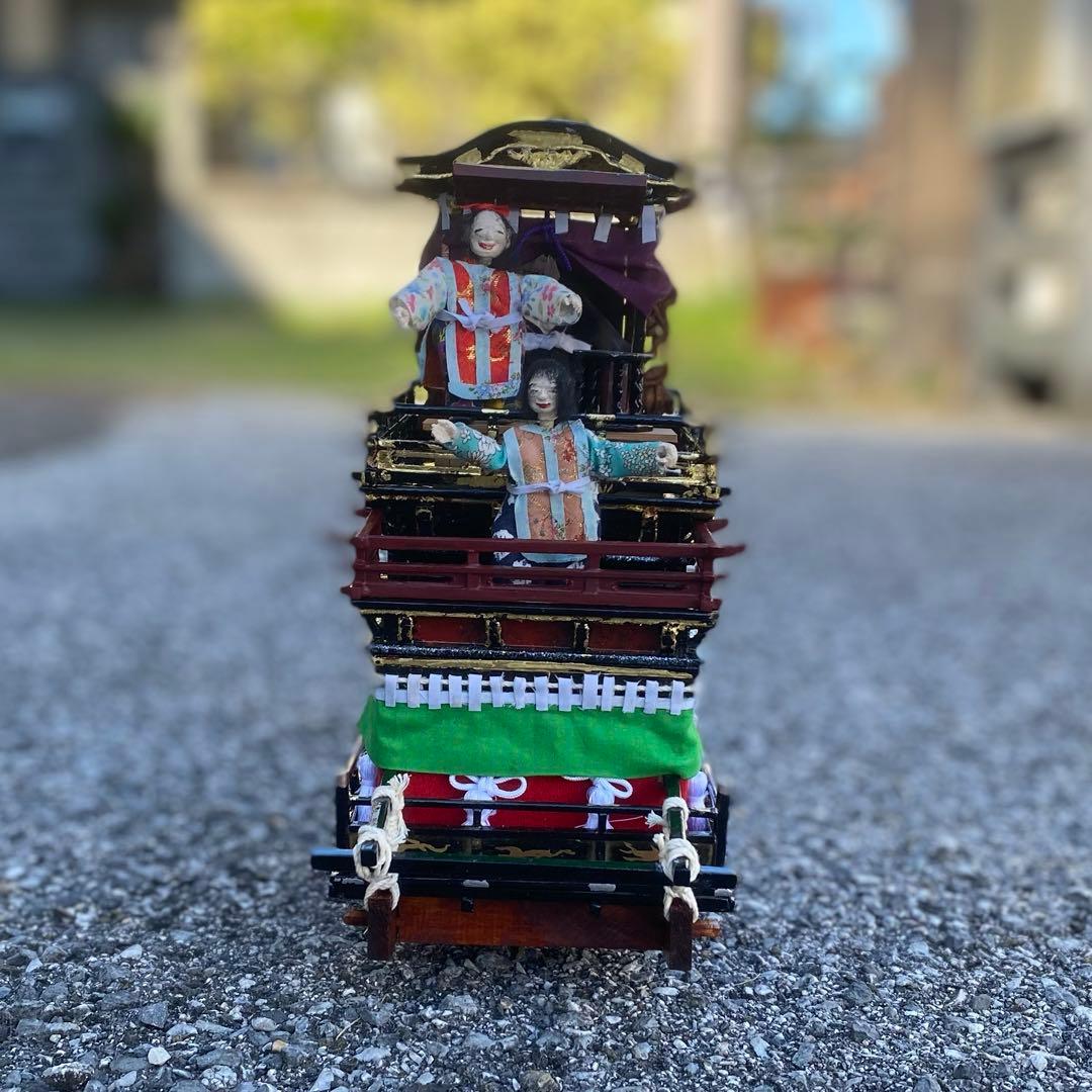 1/20山車ミニチュア 大垣まつり軕　布袋（ほてい）軕
