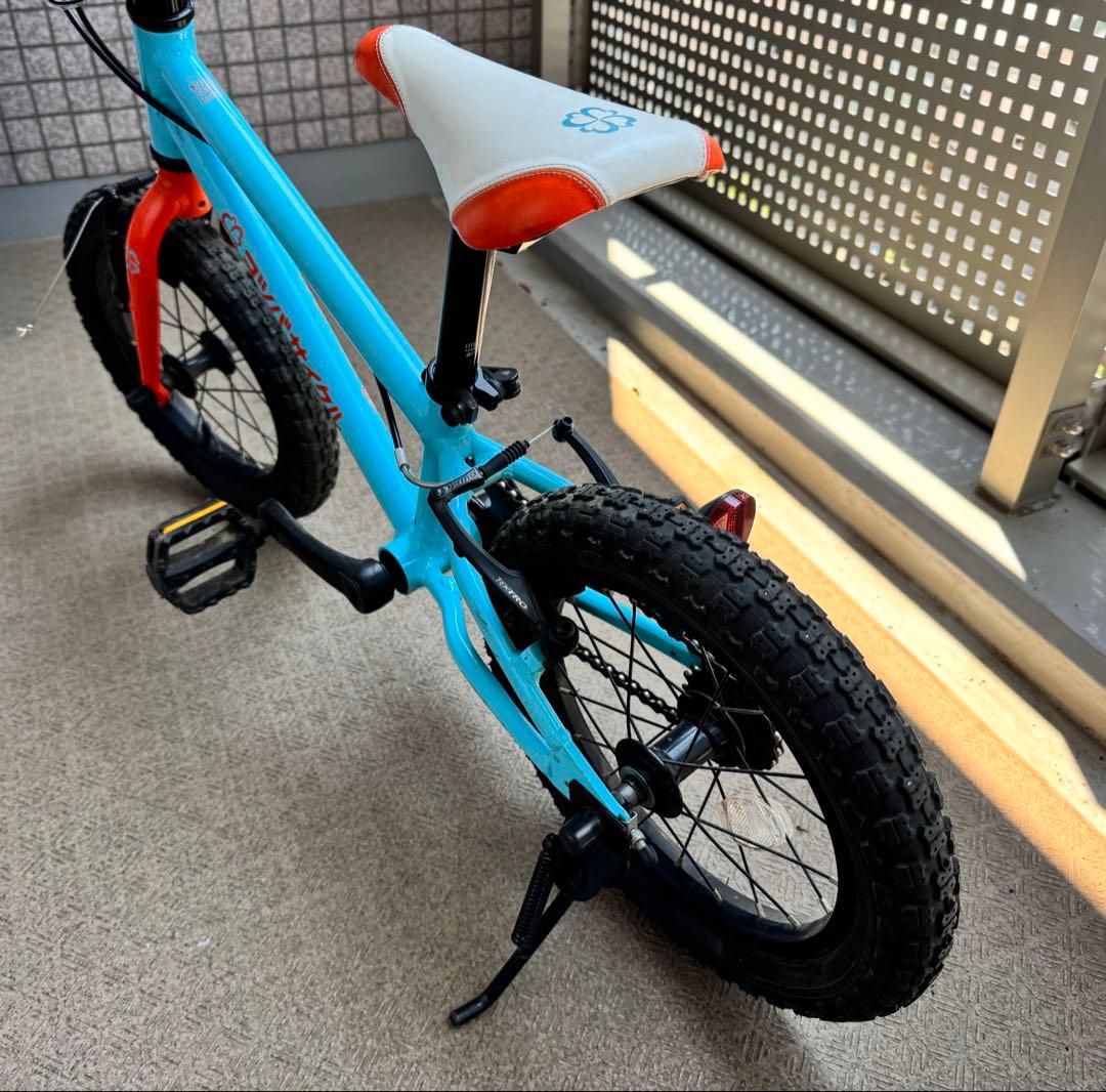 【引き取り限定 東京】ヨツバサイクル キッズバイク 14インチ