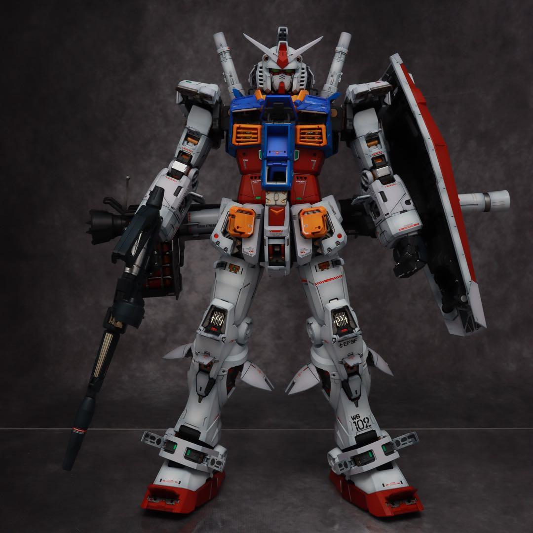 PG UNLEASHED RX-78-2 ガンダム ガンプラ 塗装済　完成品