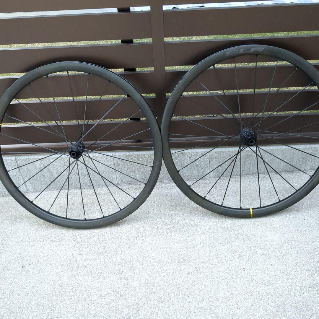 MAVIC COSMIC SLR 32 DISC カーボンホイール前後ペア 美品