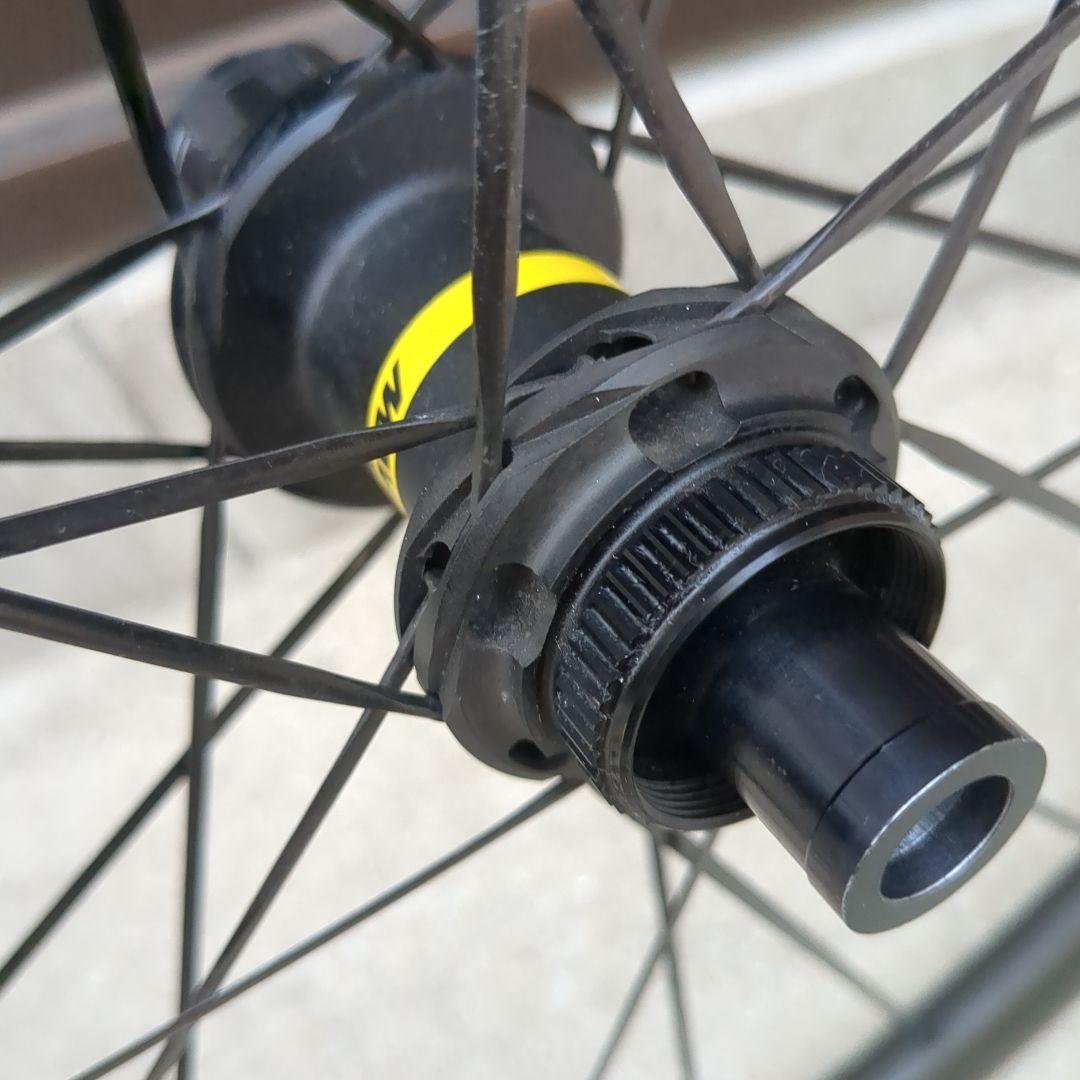 MAVIC COSMIC SLR 32 DISC カーボンホイール前後ペア 美品