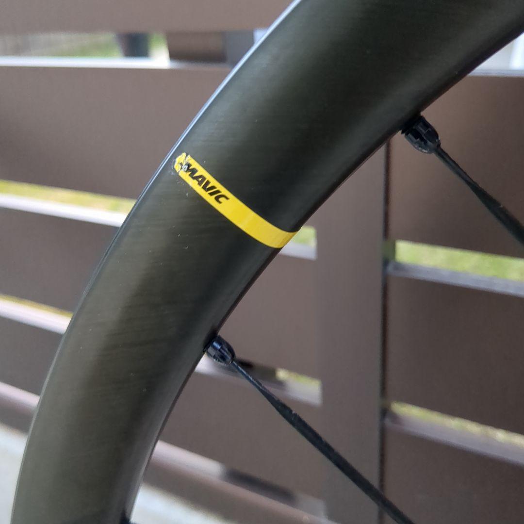 MAVIC COSMIC SLR 32 DISC カーボンホイール前後ペア 美品