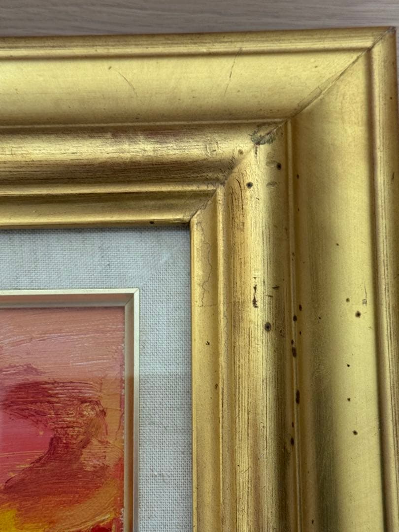 上野仁奥　油彩画