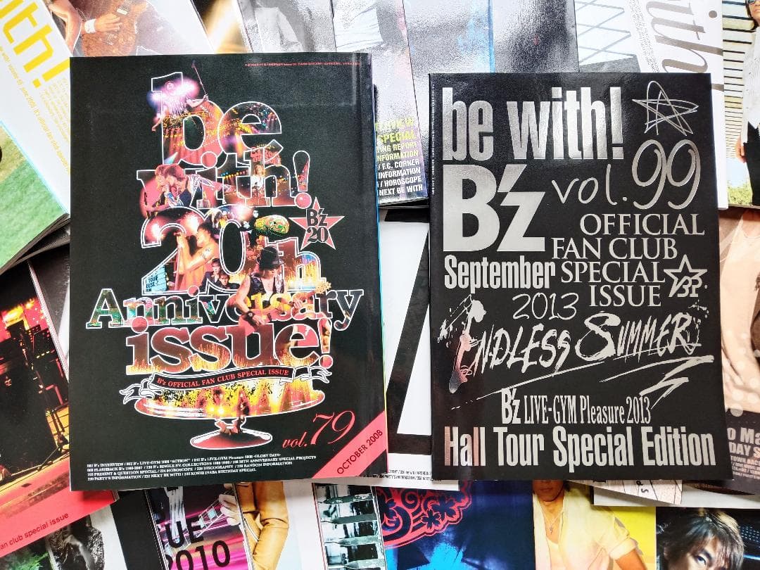 \ B'z ファンクラブ会報 ★60冊+ゴールドディスク★ /